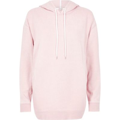 Pink oversized hoodie